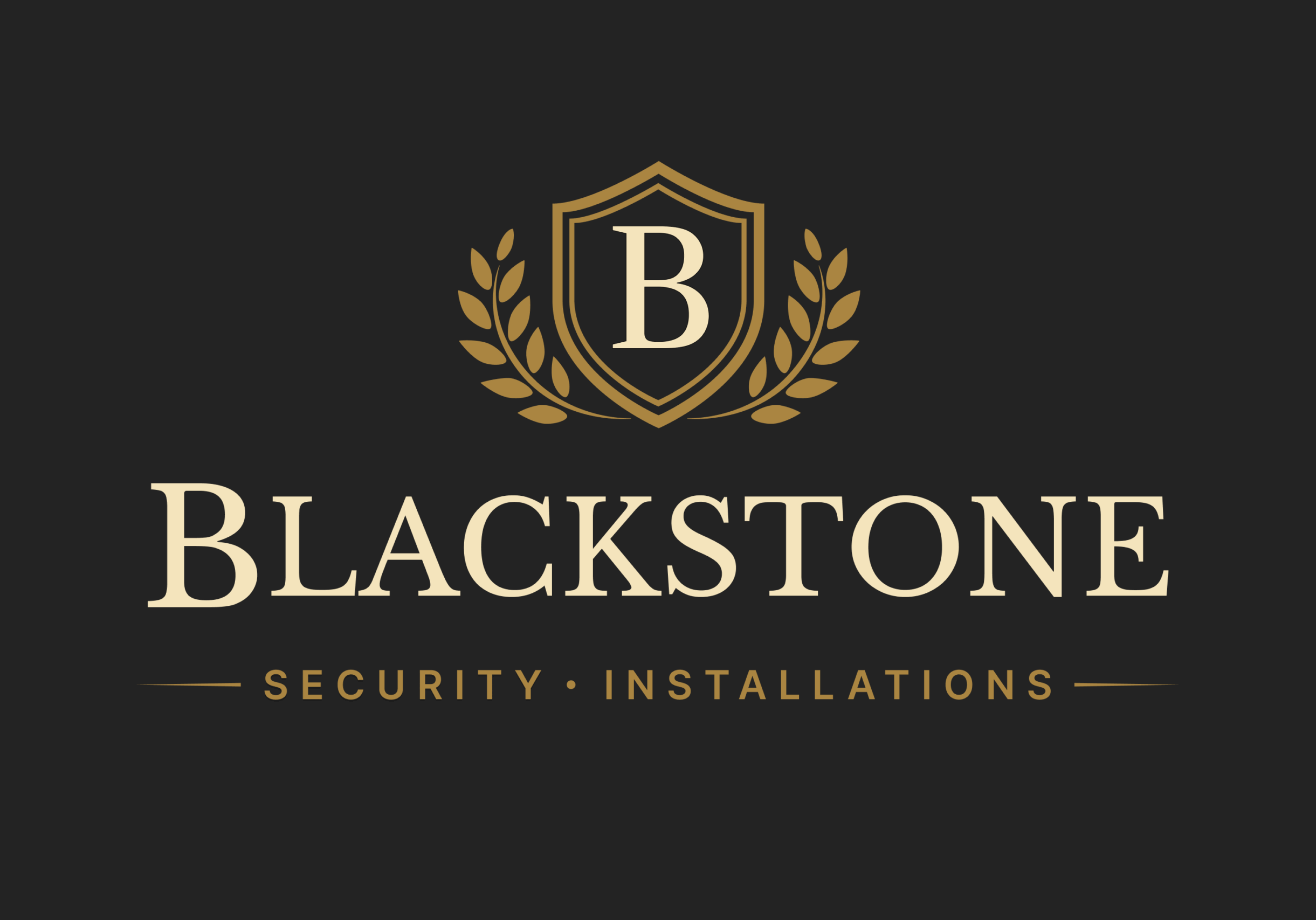 Security Installations - Black Background